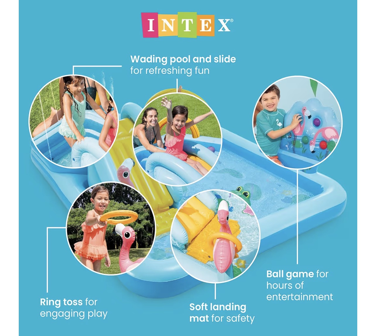 Kiddies Water Slide Pool
