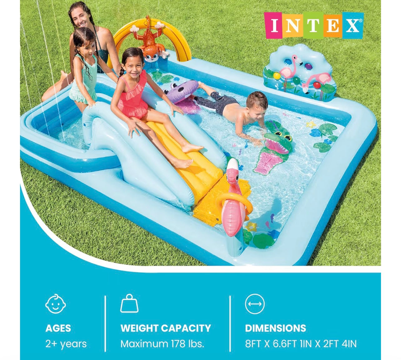 Kiddies Water Slide Pool